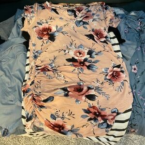 Maternity and postpartum lot. Dresses, tops, tees and bottoms